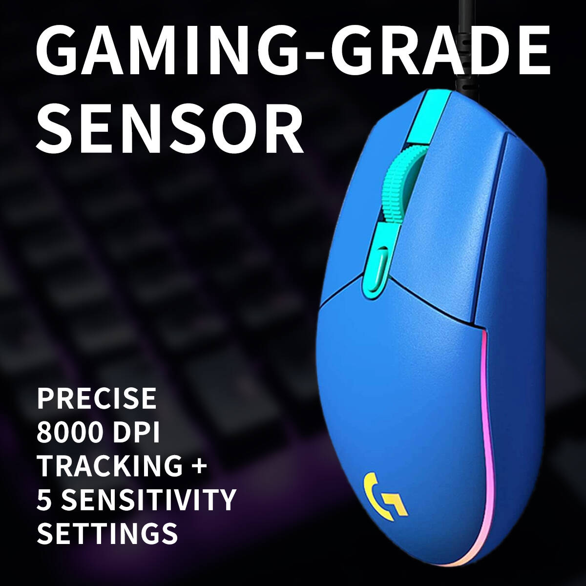 ロジクール G203 有線ゲーミングマウス 家庭・ゲーム・オ - Logitech Mouse G203 のレビューと価格