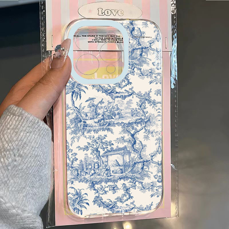 Xiaomi 14T Pro用ヴィンテージ風手描きブルー花柄 - Receipt Printer Thermal のレビューと価格