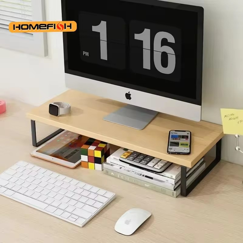調整可能なデスクトップモニターライザー。収納トレイ内蔵で、ご - Office Technologies のレビューと価格