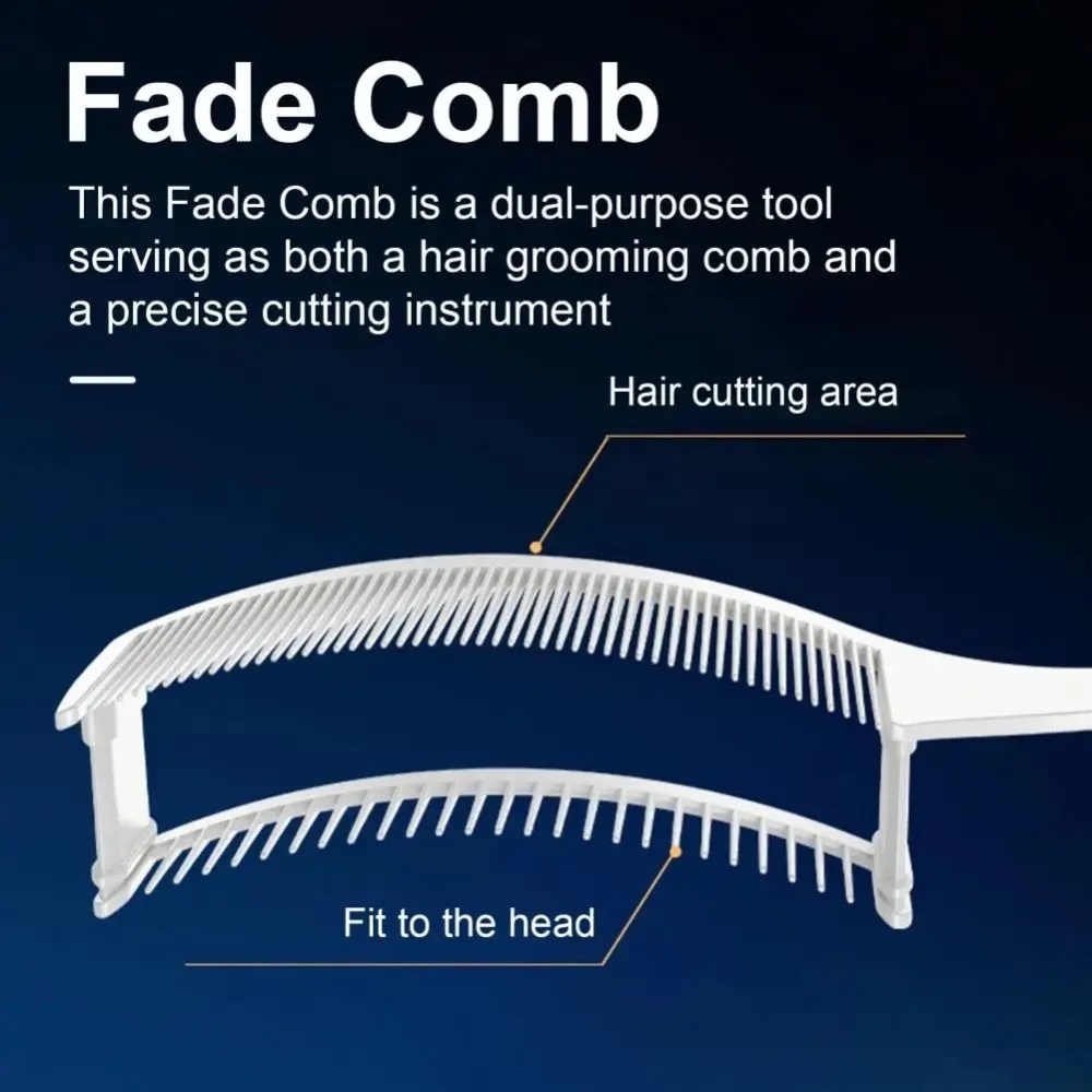 理髪フェードコーム新スタイルプロフェッショナル理容室ヘアカッ - Binding Machine Comb のレビューと価格